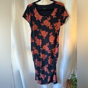 “THE DRESS” Maternity Floral Bodycon Dress